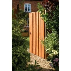 Rowlinson 3x6 Vertical Board Gate - Dip Treated - FEVGA6X3