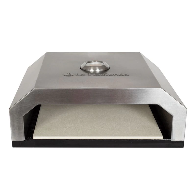 La Hacienda BBQ Pizza Oven Stainless - 56294