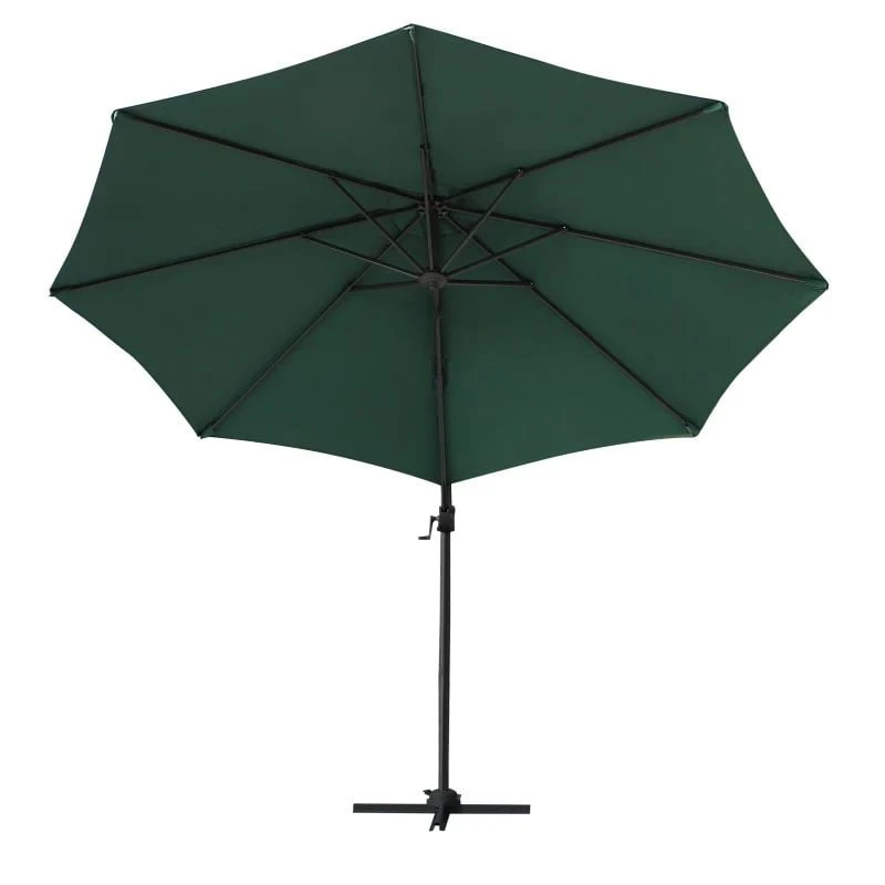 Outsunny Umbrella Parasol With 360 Rotation 294x248Hcm - Green - 84D-052GN - Image 5