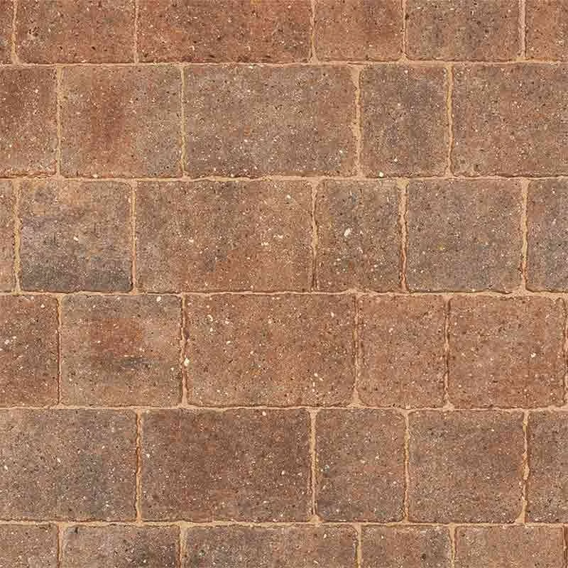 Brett Alpha Antique Block Paving Rectangular 60mm Large Brick Pack Of 352 - Burnt Oak - NLAL60BO - Image 2