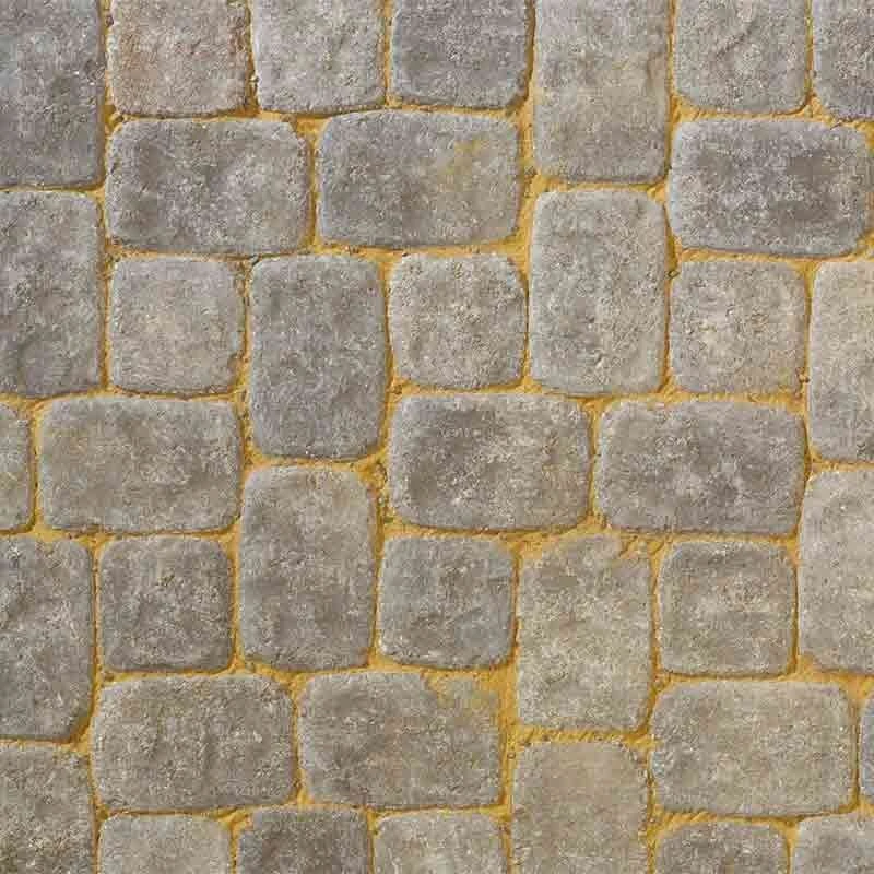 Brett Aura Block Paving Square Stone Pack Of 539 - Silver Fleck - AU60SQSV - Image 3