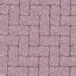 Brett Lugano Flow (Cliffe) Permeable Block Paving 215x115x80mm - 336 Per Pack - Rosa - LFC80RO