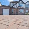 Brett Omega Block Paving Rectangular 60mm Brick Pack Of 404 - Burnt Oak - OM60BO