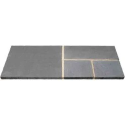 Brett Rippled Limestone Natural Stone Paving 900x600x22mm -28 Per Pack - Mystic Sky - LMDMS