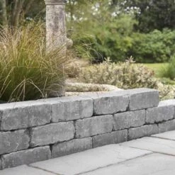 Brett Vintage Kerb 280x140x100mm - 138 Per Pack - Charcoal - VK100CL