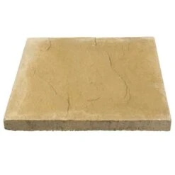 Brett Broadway Economy Garden Paving Medium Rectangular 32mm Pack Of 60 - Buff Riven - BER03BF