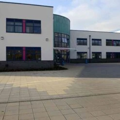 Brett Yorktone Textured Commercial Paving Rectangular 50mm Pack Of 20 - Buff - YKA50BF