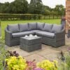 Rowlinson Bunbury 2 Piece Corner Set - Grey - BUNGWCOR