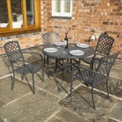 Rowlinson Vienna 5 Piece Dining Set - VIENSET4