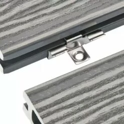 Cladco WPC Decking Fixings Stainless Steel Clips & M4x30 SS Wood Screws 100 Pack - FIXWPC30SS