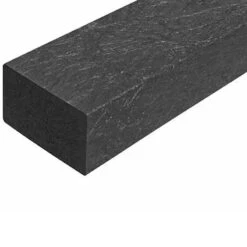 Cladco Recycled Plastic Joist 3.6 Metre X 50 X 100mm - Black - PLAS5010036BL