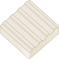Brett Tactile Commercial Paving Cycleway 50mm Pack Of 36 - Buff - CPF50BF