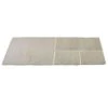 Brett Riven Sandstone Garden Natural Stone Square 22mm Pack Of 40 - Mountain Mist - SSBMM