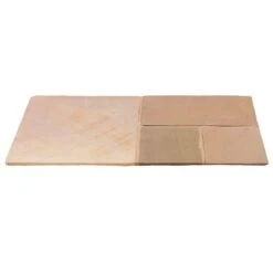 Brett Riven Sandstone Garden Natural Stone Rectangular 22mm Pack Of 28 - Sunrise - SSDSR