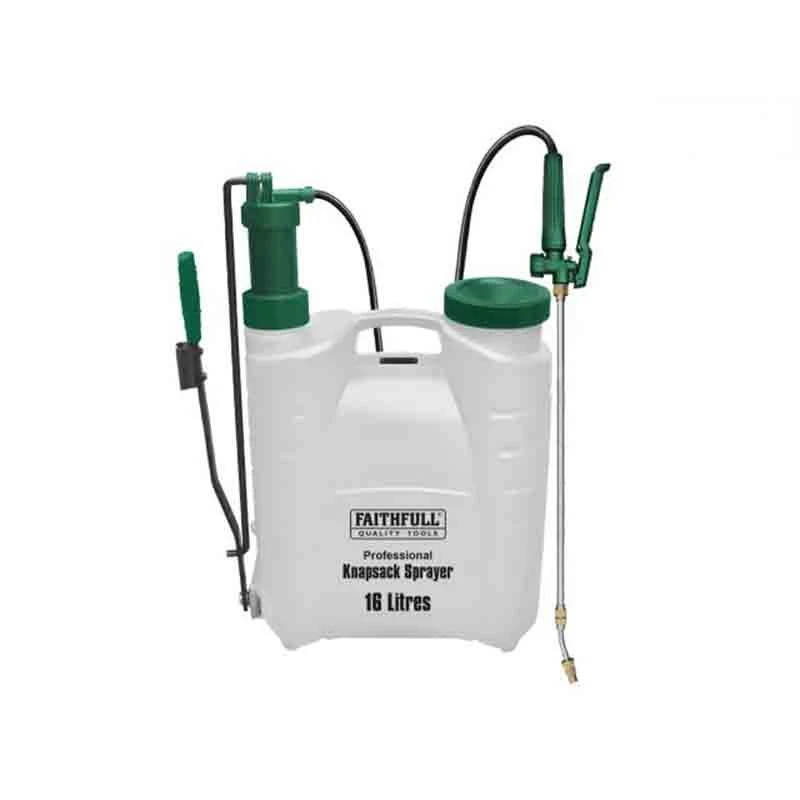 Faithfull Professional Knapsack Sprayer With Viton® Seals 16 Litre - FAISPRAY16HD
