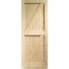 XL Joinery Framed Ledged & Braced External Pine Gate Or Shed Door 1981 X 686mm - FLB27
