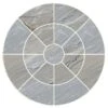 Global Stone Premium Sandstone Circle Triple Ring Project Pack - Pack Of 37 - Castle Grey - CGSC2800