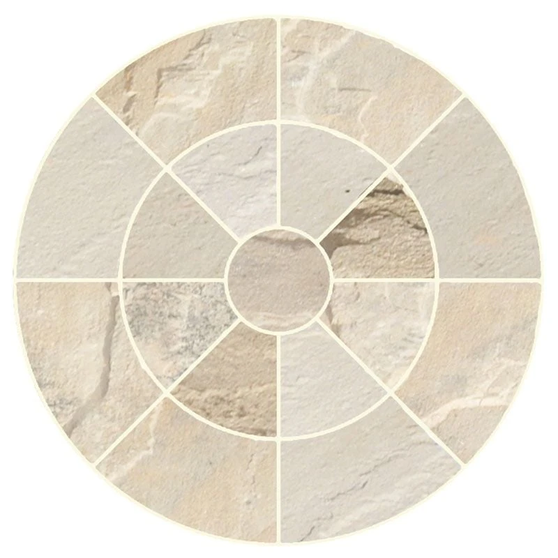 Global Stone Premium Sandstone Circle Extension Pack - Pack Of 16 - Mint - MISC3600 - Image 2