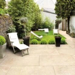 Global Stone Siena Porcelain Paving Slab Single Size Pack 500 X 1000 X 20mm - Pack Of 1 - Antica - ANPE5010S