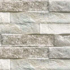 Global Stone Porcelain Wall Cladding Single Size Pack 75 X 380 X 8-12mm - Pack Of 26 - Pebble - KEPE7538