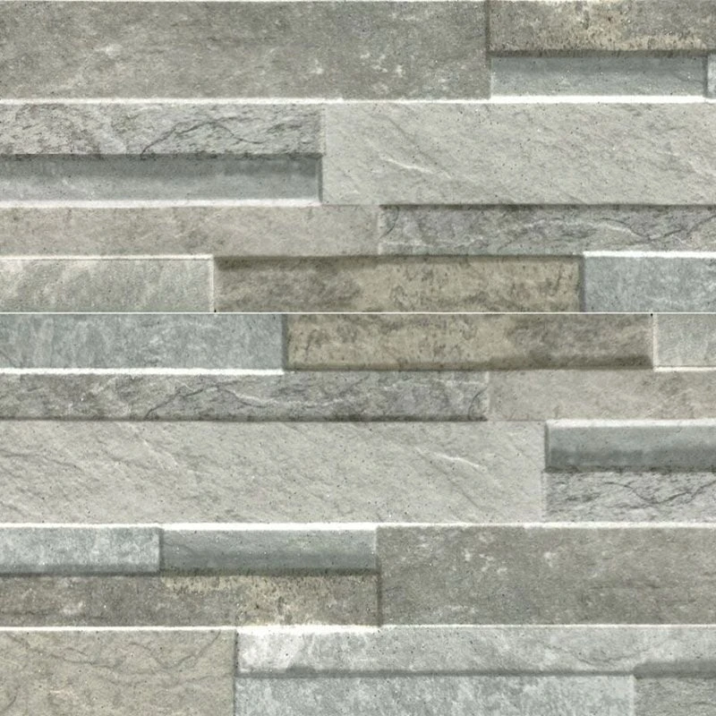 Global Stone Porcelain Wall Cladding Single Size Pack 160 X 400 X 10-12mm - Pack Of 15 - Quartz Grey - KEQG1640 - Image 2