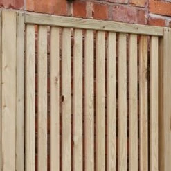 Rowlinson Garden Creations Vertical Slat Screens Pack Of 2 - GCVP2