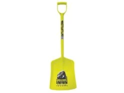 Gorilla Tubs One Piece Plastic Shovel - Yellow - GORSHOVELYEL