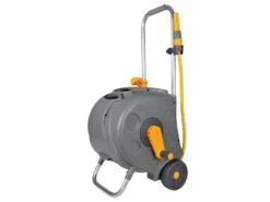 Hozelock 2416 Freestanding Compact Hose Reel & 30 Metres Of 12.5mm Hose - HOZ2416