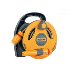 Hozelock Micro Hose Reel & 10m Of 7mm Hose - Grey - HOZ2427