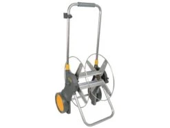 Hozelock 2460 90m Assembled Metal Hose Cart NO HOSE SUPPLIED - HOZ2460