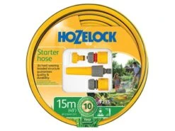 Hozelock Starter Hose Starter Set 15 Metre 12.5mm (1/2in) Diameter - HOZ72159000