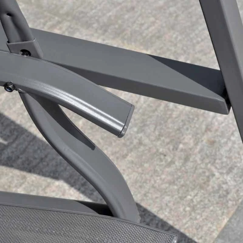 Outsunny 2 Seater Garden Swing Chair With Canopy - Dark Grey - 84A-251CG - Image 6