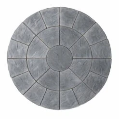 Kelkay Abbey Circle Paving Kit 2.4m For 4.52 M² - Graphite - 8504GR