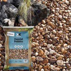 Kelkay Coastal Garden Pebbles 20-45mm - Bulk Bag - 7071