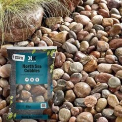 Kelkay North Sea Garden Cobbles 50-80mm - Bulk Bag - 7019
