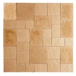 Kelkay Abbey Paving Random Patio Kit 5.76 M² - York Gold - 8581YG