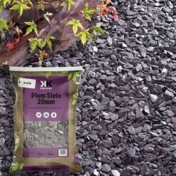 Kelkay Plum Garden Slate 15-35mm - Bulk Bag - 7064