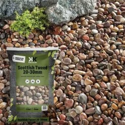 Kelkay Scottish Tweed Garden Pebbles 20-30mm - Bulk Bag - 7046