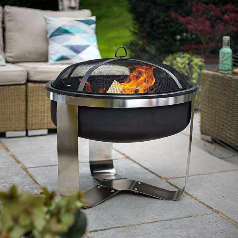 La Hacienda Camden Large Deep Bowl Firepit - 58663