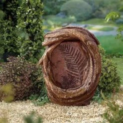 La Hacienda Forest Fern Inc LEDs Water Feature - 45256L