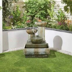 La Hacienda Patina Bowls Water Feature - 44000