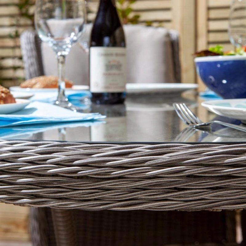 Rowlinson Prestbury 5 Piece Dining Set Natural Stone - NSPRESET4 - Image 6