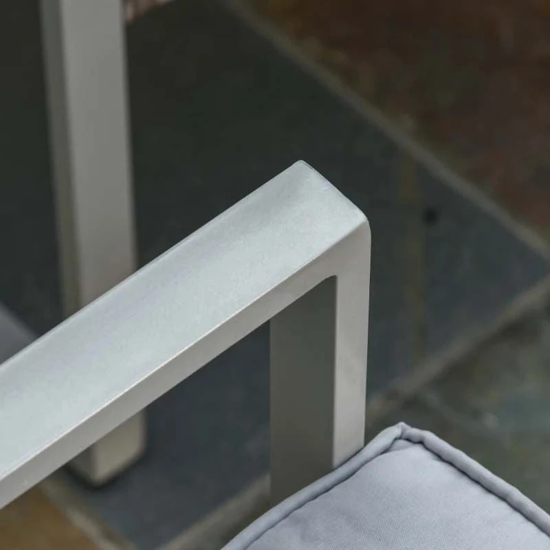 Outsunny 4-Seater Rattan Garden Furniture Set - Grey - 860-082V70 - Image 9