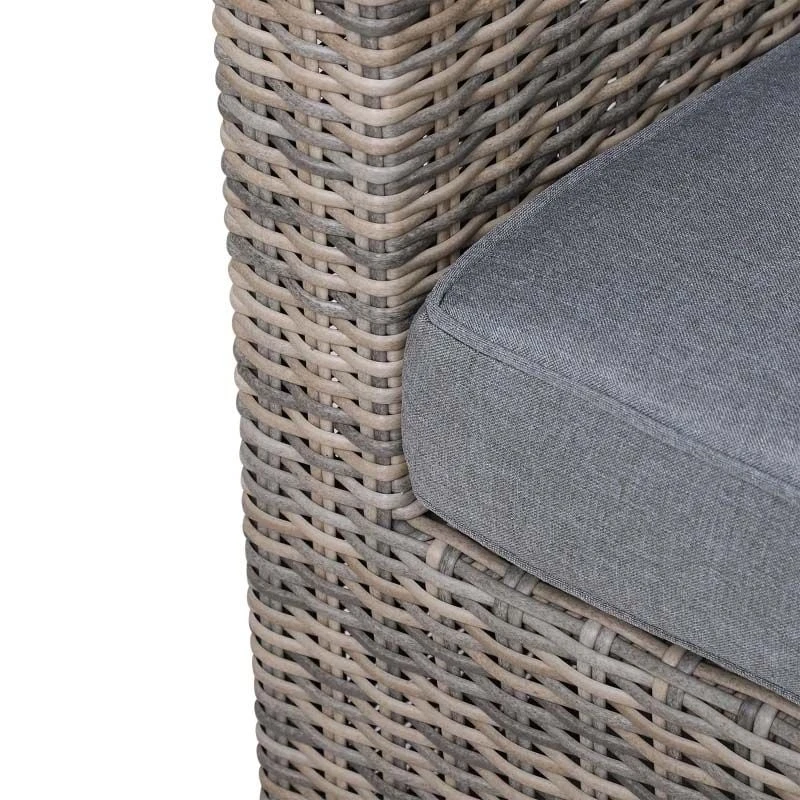 Outsunny 2-Seater Rattan Garden Furniture Set - Brown - 860-088 - Image 9