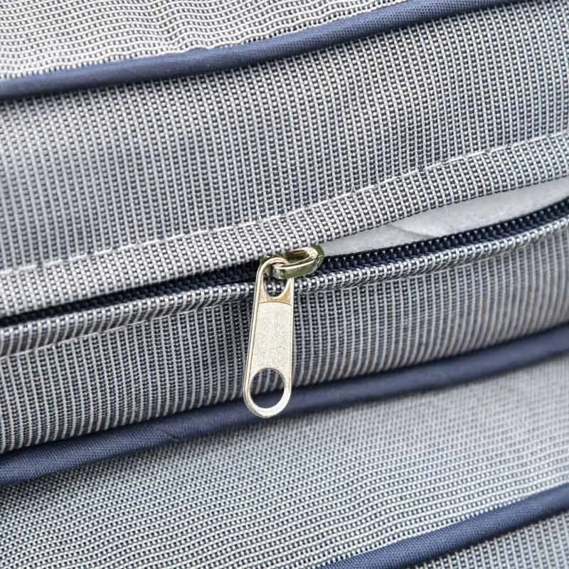 Outsunny 6-Seater Rattan Wicker Dining Table & Chairs Set With Cushions - Grey - 860-136V70 - Image 9