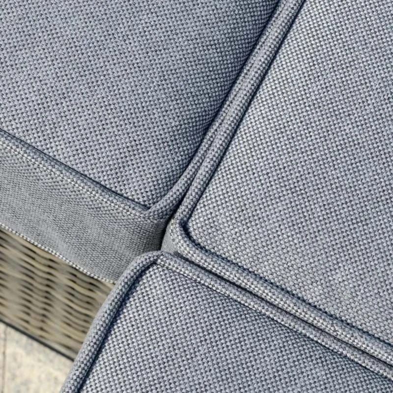 Outsunny 5-Seater Rattan Garden Furniture Set - Grey - 860-183 - Image 8