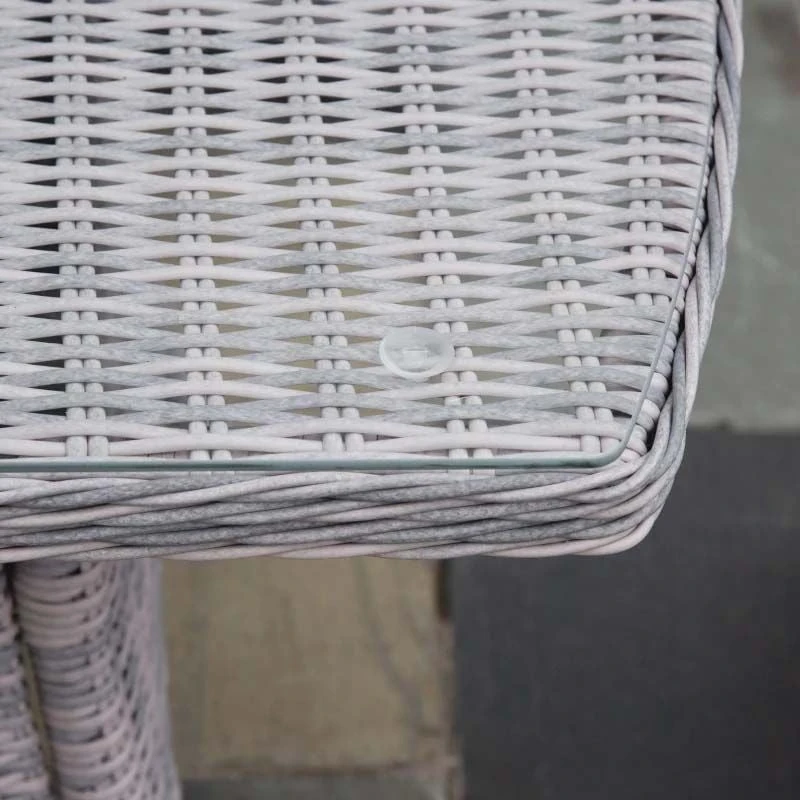 Outsunny 4-Seater Rattan Garden Furniture Set - Grey - 860-214V70 - Image 8