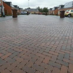 Brett Omega Flow Permeable Block Paving Rectangular 80mm Brick Pack Of 308 - Brindle - OF80BR