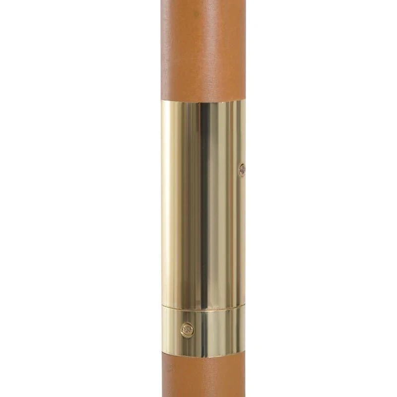 Outsunny 295L X 200W X 255Hcm Wooden Umbrella Parasol - Dark Green - 01-0216 - Image 6