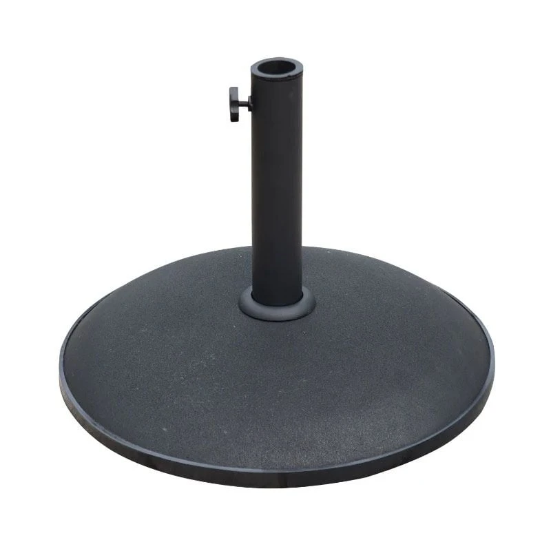 Outsunny 25kg Round Umbrella Base - Black - 840-047 - Image 2